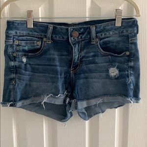 American eagle jean shorts